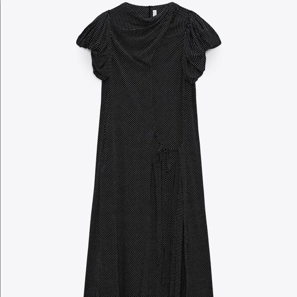Zara Studio Limited Edition Draped Viscose New - Picture 7 of 11
